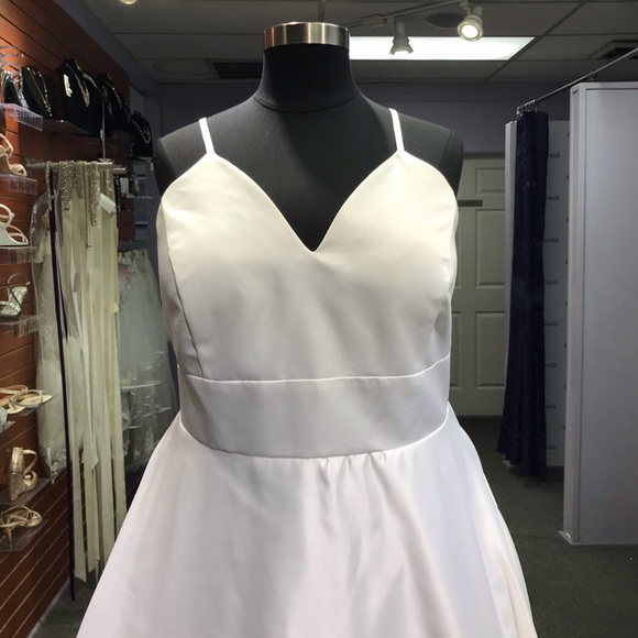 Lia Mia - Style 5425 - Size 24 - Ivory - Picture 3 of 4